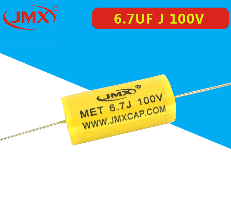 低壓濾波電容-電容型號：MET 6.7UF J 100V