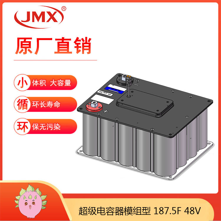 儲能耐低溫啟動(dòng)快速放電 超級法拉電容模組48V165F